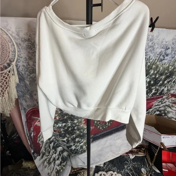 Pickleball Social Club Cropped Sweatshirt by Better Together NWT, Size Large - Picture 5 of 5